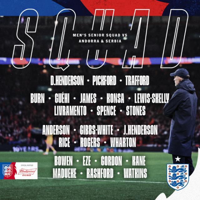 旺财28登录-拉什福德再入三狮,特伦特落选,森林中场首获征召